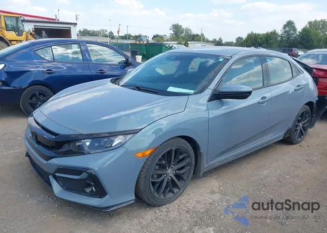 2021 Honda Civic Sport from USA, damaged, VIN SHHFK7H49MU209280